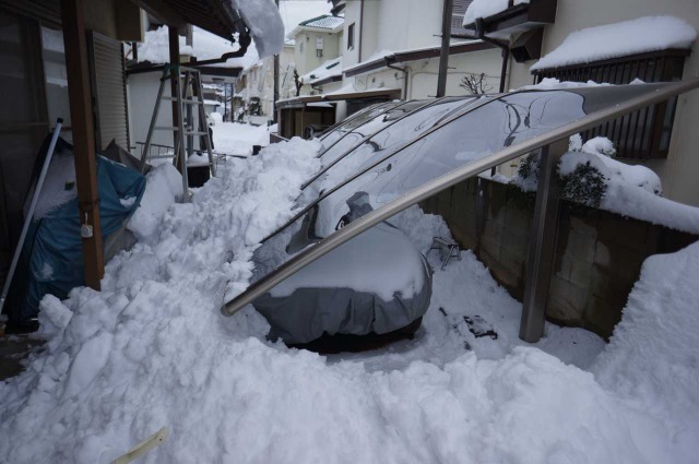 いま春ですが、今年の冬の積雪のこと覚えてますか?