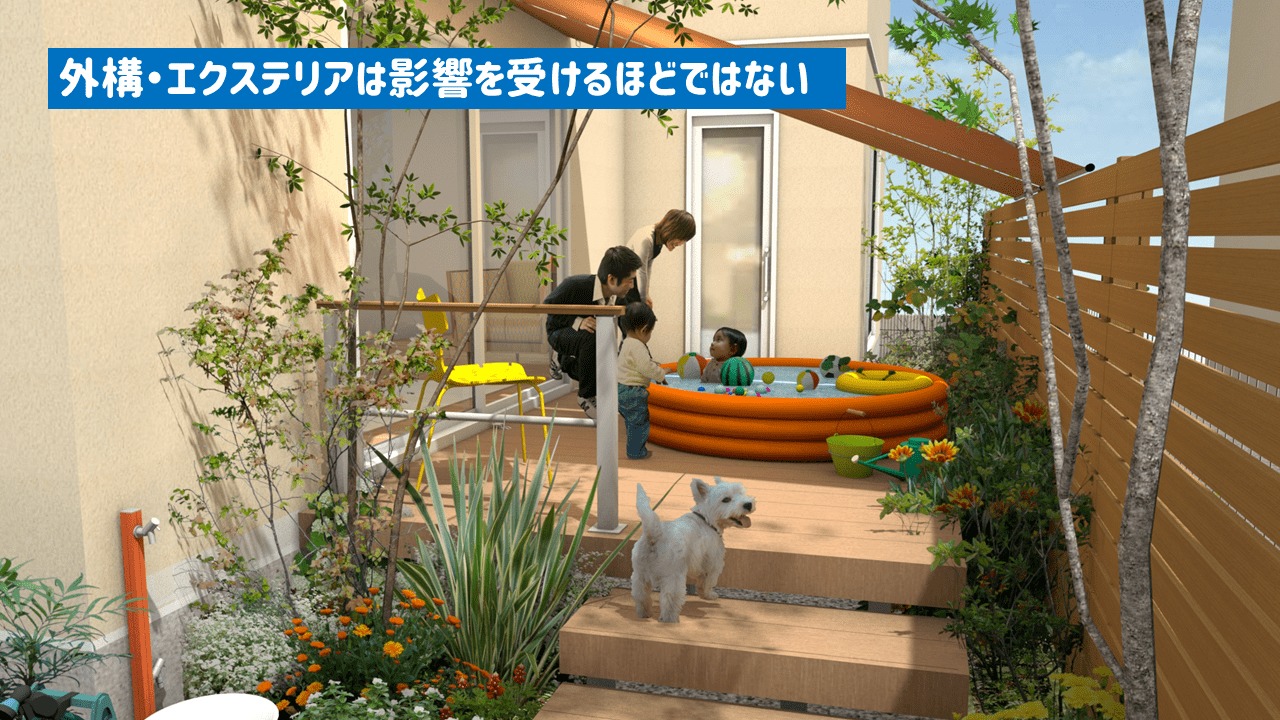 新生活様式を外構に取り入れなくても良い