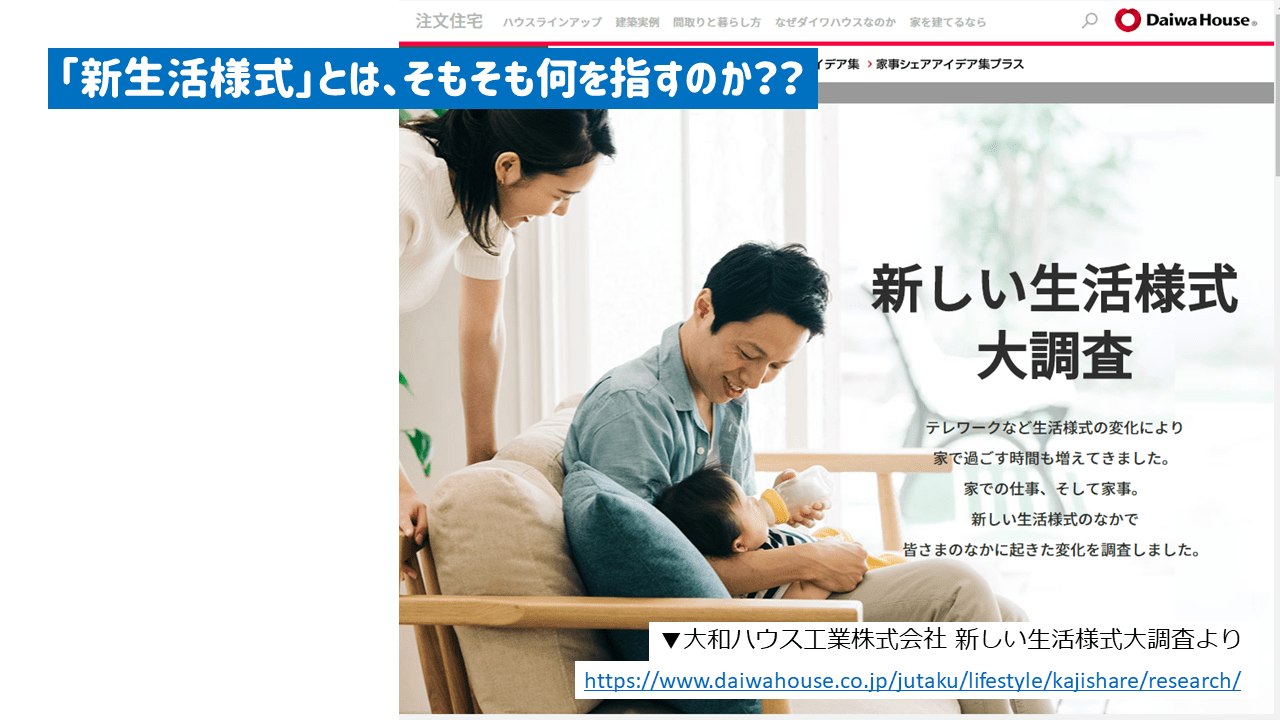 新生活様式の時代とは?