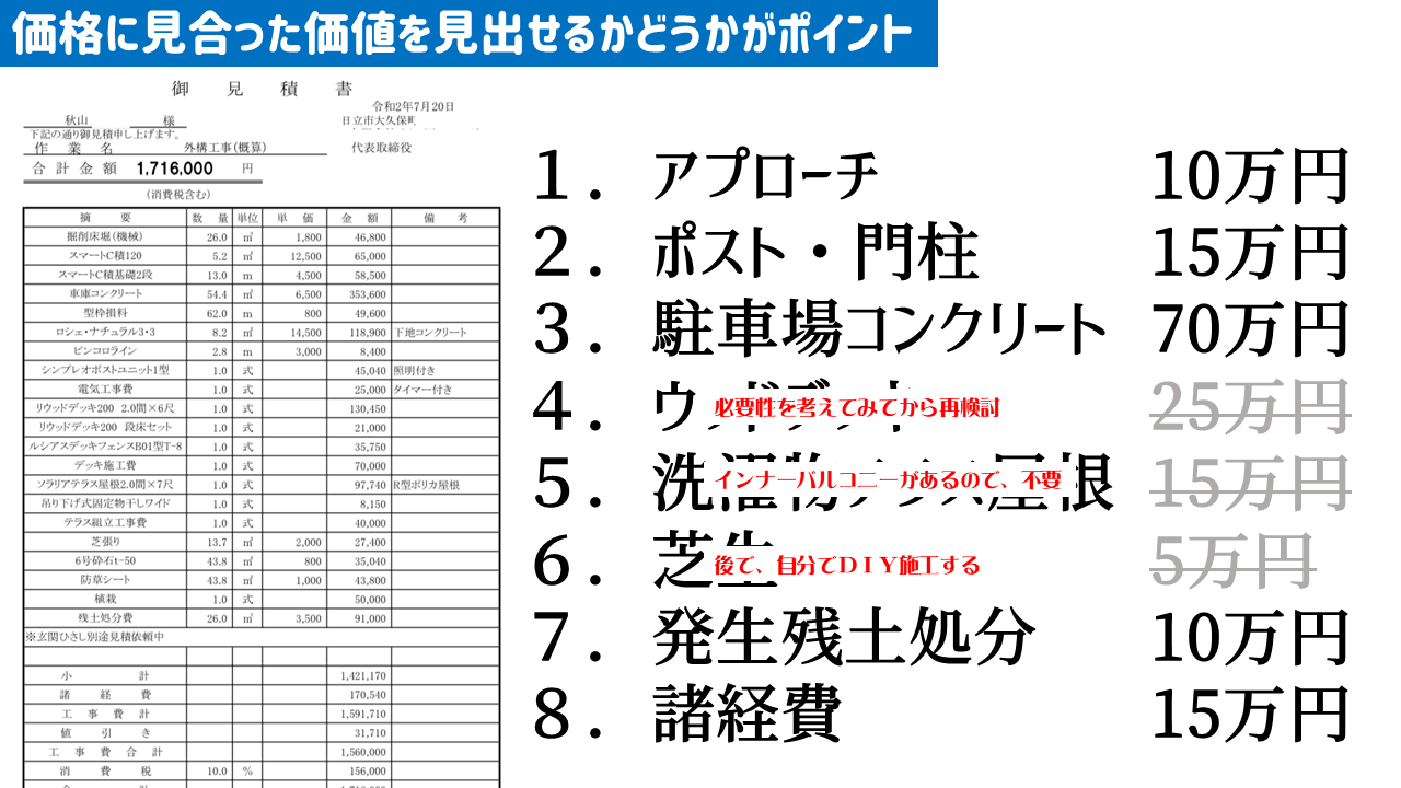 外構工事が本当に必要なのか検討しよう!
