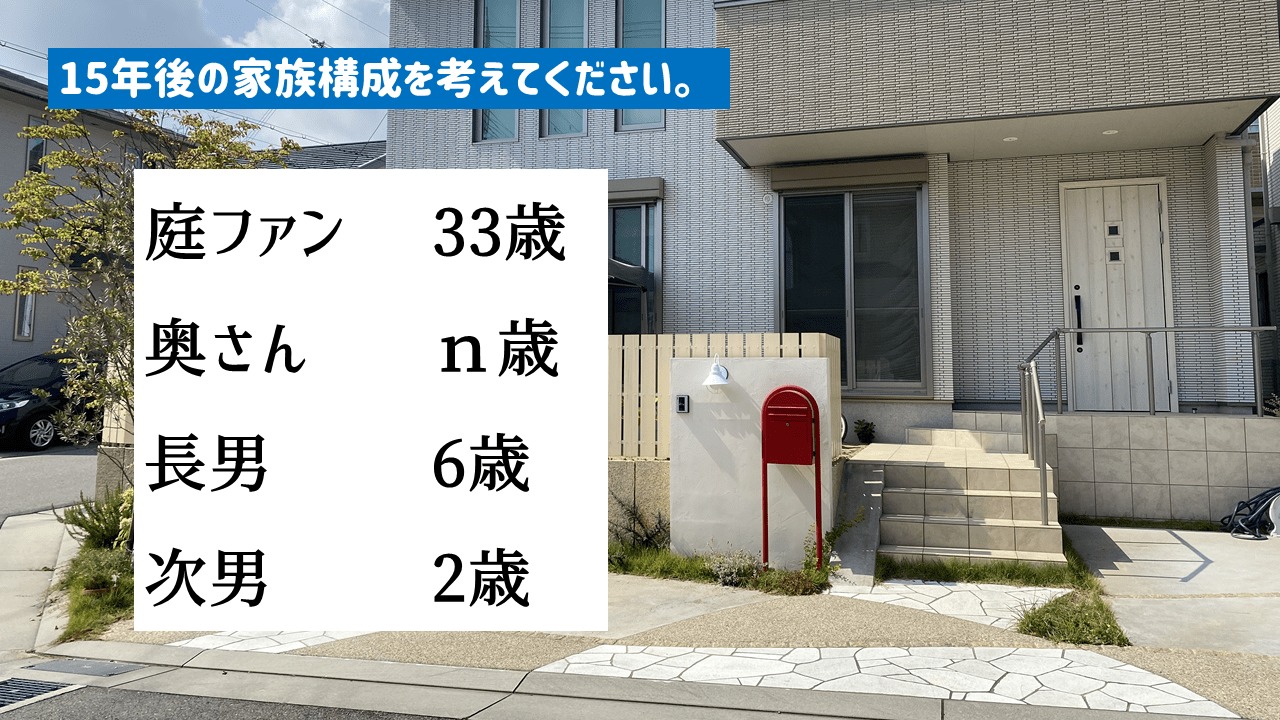 15年後の家族構成