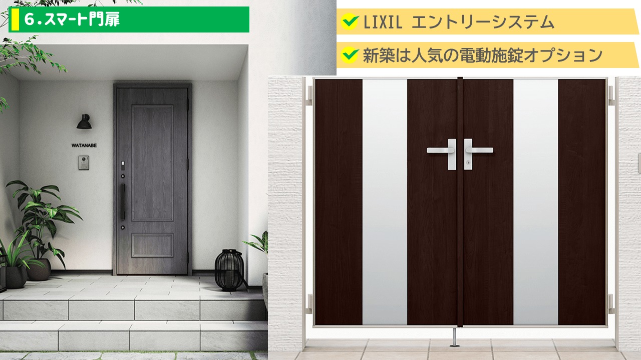 6.スマート門扉
