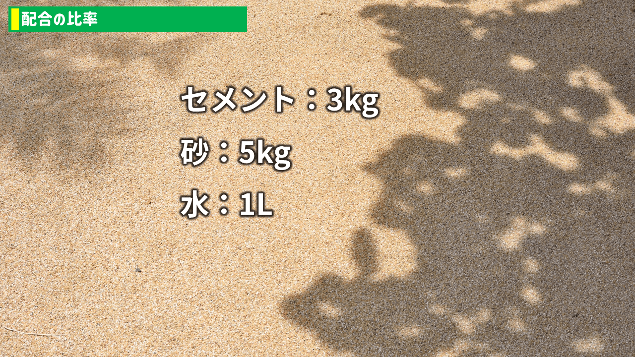 2：材料を混ぜる