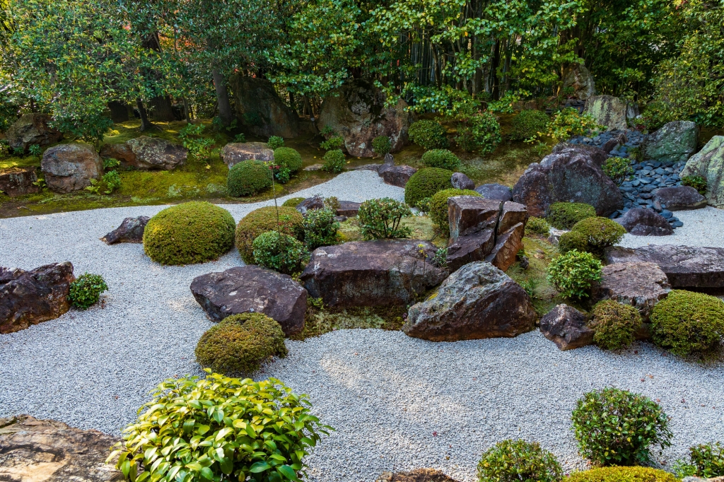 庭ファンがイメージしたお庭（京都洛西の秋 紅葉の退蔵院 元信の庭）